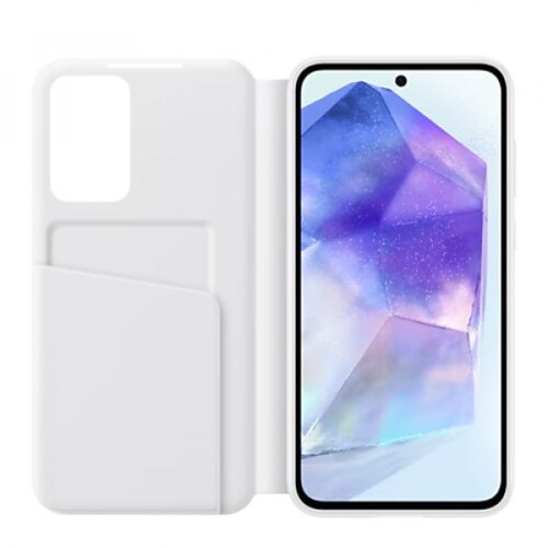 Samsung original preklopna futrola A35 s view bela Cene
