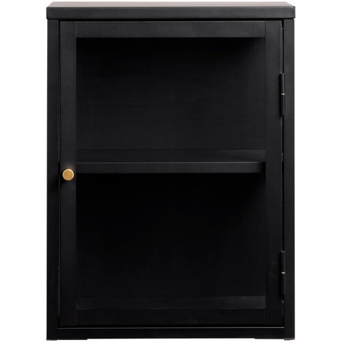 Unique Furniture Črna kovinska vitrina 45x60 cm Carmel – Unique Furniture Cene