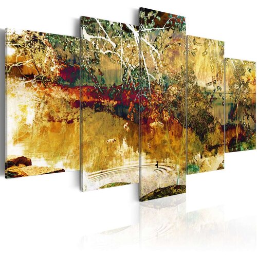  Slika - garden: abstract 100x50 Slike