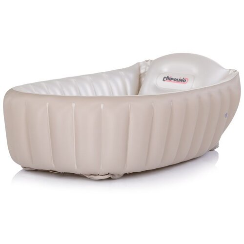 Chipolino kadica na napuhavanje za bebe s pumpom Baby Cloud Latte Slike