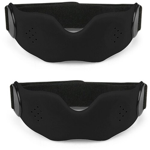 INF 846 patelarski trak (2-pack) &ndash; V-podpora silikonski trak za tek Black, (5000326701) Cene
