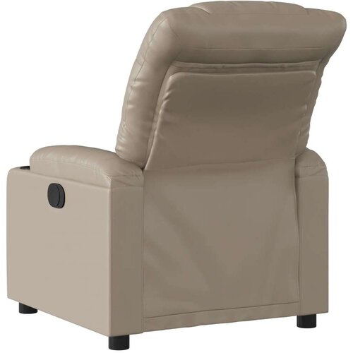 vidaXL Naslonjač od umjetne kože boja cappuccina Cijene