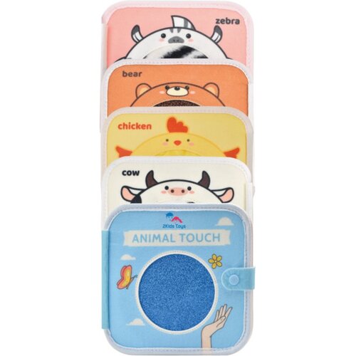 2Kids Toys Sensory Book Animals edukativna knjiga kontrastnih boja 1 kom Slike