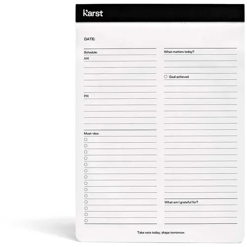 Karst Planer Daily Action Pad A5