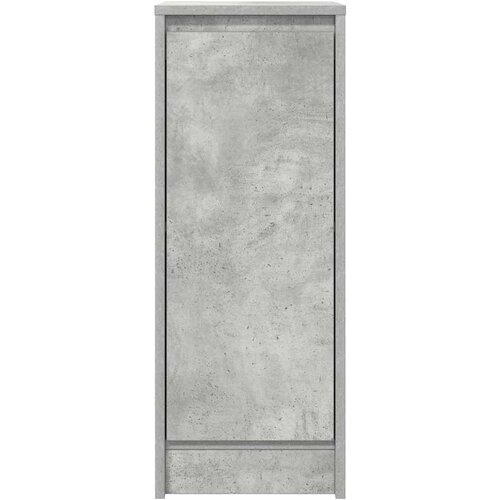 Komoda siva boja betona 29,5x34x76 cm od konstruiranog drva Slike