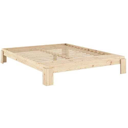Karup Design Zakonska postelja iz masivnega bora z letvenim dnom 180x200 cm v naravni barvi Layers &amp;ndash; Slike