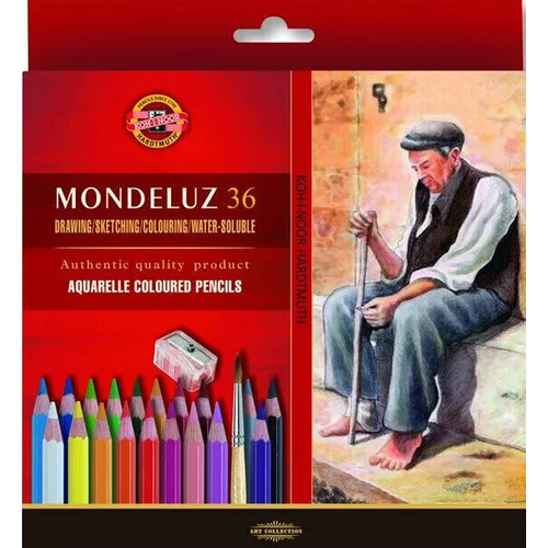 Koh I Noor Set akvarelnih svinčnikov 36 kosov