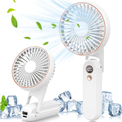Venisymlis Prenosni Ventilator Usb Namizni Ventilator Namizni Ventilator Polnilna Baterija Za Domačo Pisarno, Kampiranje In Potovanja, (22070327) Cene