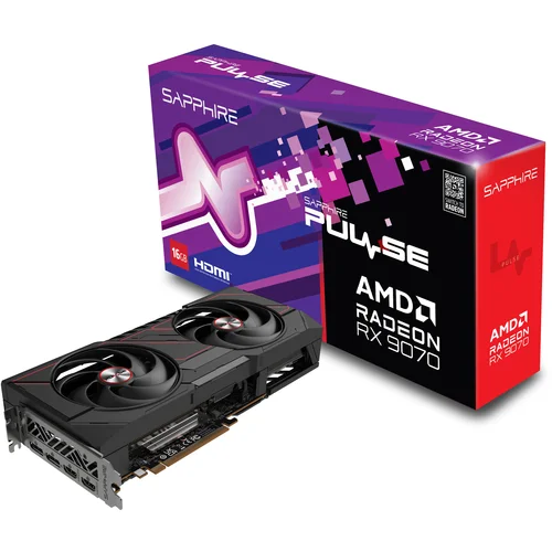 Sapphire Pulse Radeon RX 9070 16GB 11349-03-20G