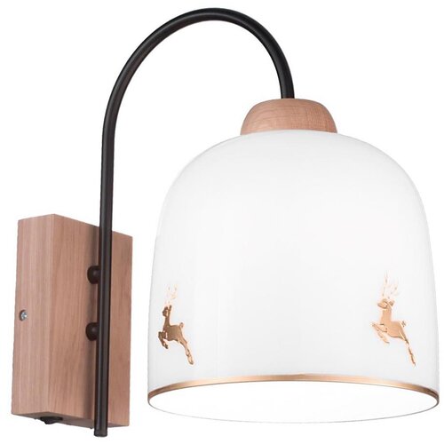  Kolarz A1352.61.Au.100-Zidna lampa NONNA 1xE27/60W/230V jelenji hrast/bela/zlatna Cene
