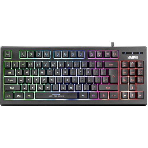 Marvo K607 RGB žična angle&scaron;ka tipkovnica Cene