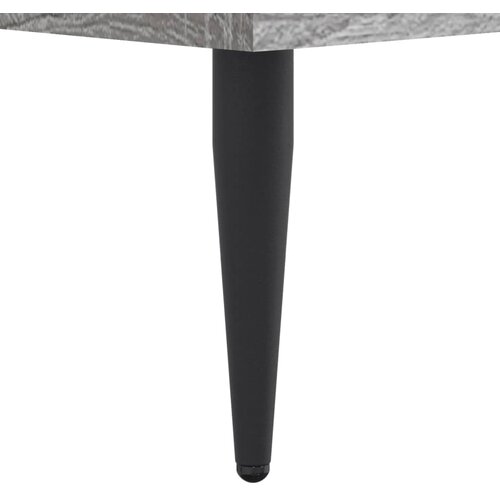  Okvir za krevet boja hrasta 75 x 190 cm od konstruiranog drva Slike