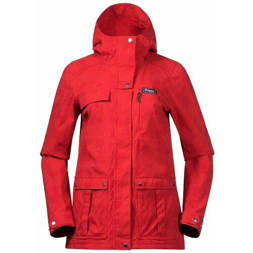 Bergans Women's jacket Nordmarka Red Slike