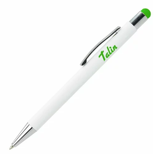 Kemični svinčnik Talin, belo zelen