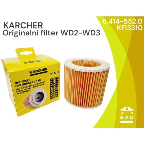  hepa filter za karcher 6.414-552.0 - WD3 - MV3 - WD3.200 - A2604 - WD3.500 usisivače Cene