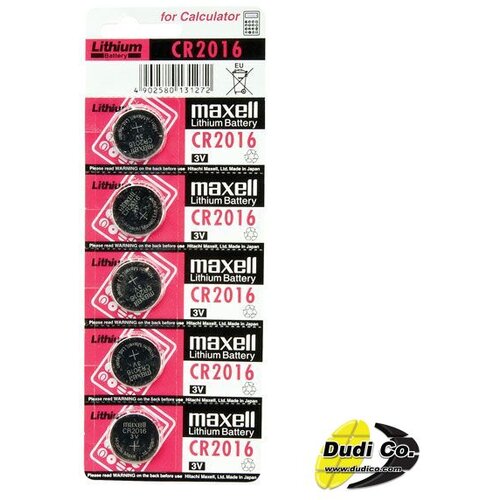 Maxell Baterija CR2016, 1 kos Slike