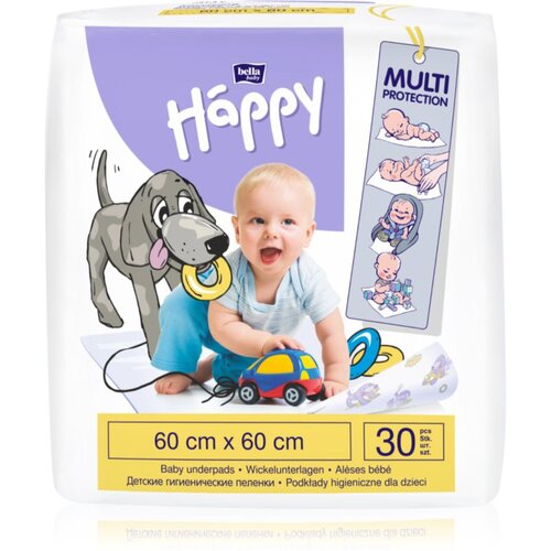 Bella Baby Happy Size L previjalne podloge za enkratno uporabo 60x60xm 30 kos Cene