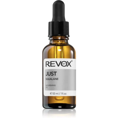 REVOX B77 Just Squalane hranjivi uljni serum za lice 30 ml