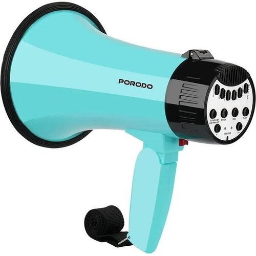 PORODO Lifestyle 30W Siren Bluetooth Recorder Megaphone Cene