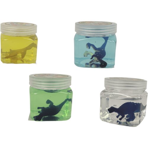 Slime kristal dinosauri u raznim bojama Slike