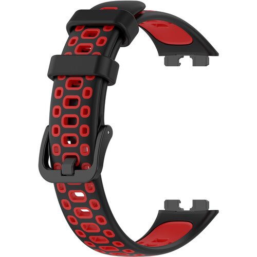 INF nadomestni pašček za huawei band 10/9/8 black+red, (21872263) Cene