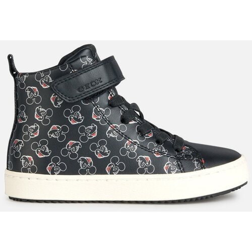 Geox Black Girls Kalispera Sneakers - Girls Cene