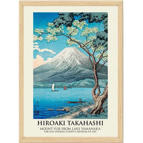 Wallity Plakat u okviru 35x45 cm Hiroaki Takahashi -