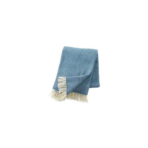 Klippan Pokrivac Pulse od merino vune porcelan blue Cene