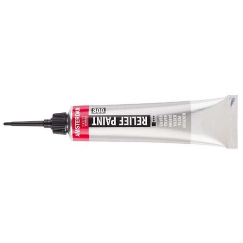  Pasta konturna 20ml, akrilna, Silver 800 Slike
