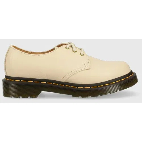 Dr. Martens Kožne cipele 1461 za žene, boja: bež, s platformom, DM24256292