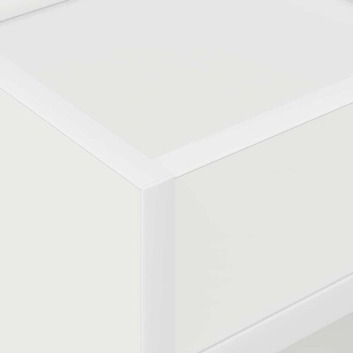  Konačna Stolić 2 pcs Bijelo 30 x 30 x 56 cm Konstruirano drvo Slike