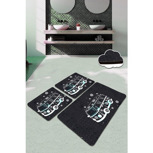 Lessentiel Maison set 3 prostirke za kupatilo Šareni Cene