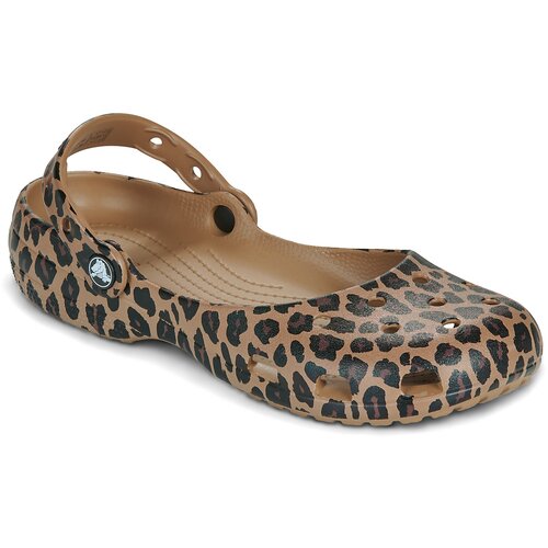 Crocs Balerinke CLASSIC ANIMAL BALLET Kostanjeva Cene