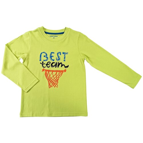 Lucky Kiddo majica DR LK-KBT LS 2_22 016397 F zelena s 146 Slike