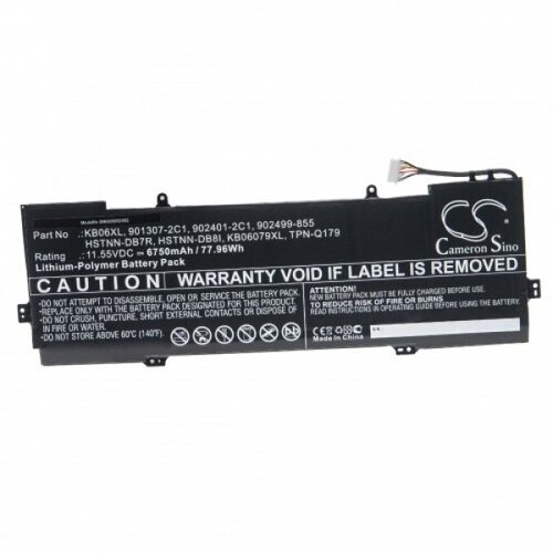 VHBW Baterija za HP Spectre X360 15-BL / 15T-BL, 6750 mAh Slike