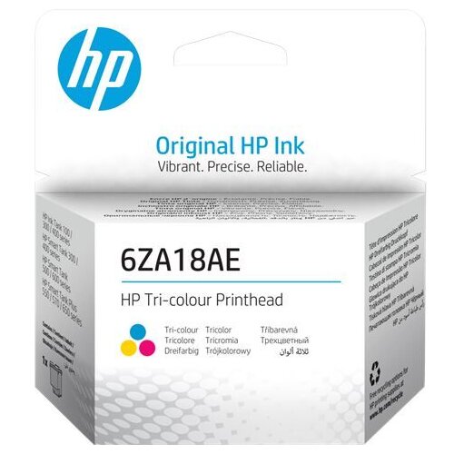 HP Tiskalna glava 6ZA18AE (barvna), original Slike