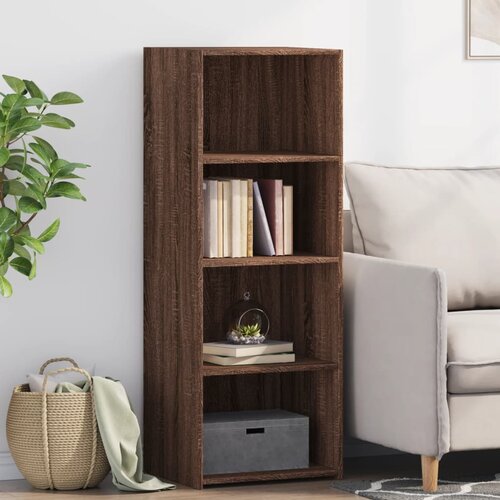 VidaXL Visoka komoda boja hrasta 45x41x124 cm konstruirano drvo Slike