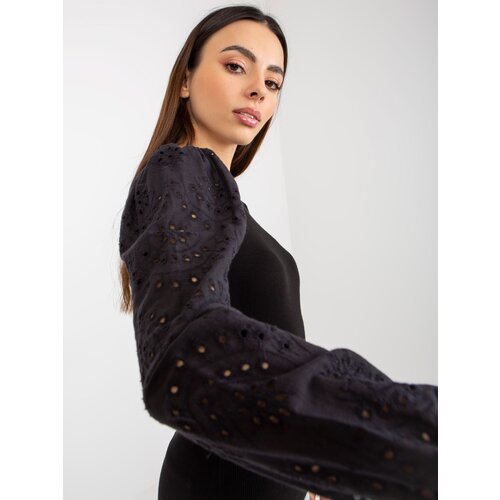 Och Bella Blouse-TW-BZ-OB-046.62P-black Cijene