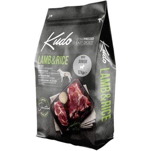 Kudo lamb & rice mini junior - hladno presovana hrana za &scaron;tence malih rasa sa jagnjetinom (3kg, 12kg) 12kg Cene