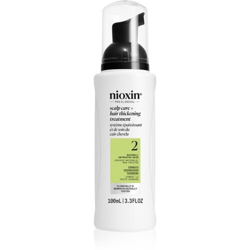 Nioxin System 2 Scalp + Hair Thickening Treatment serum proti redčenju las 100 ml Slike