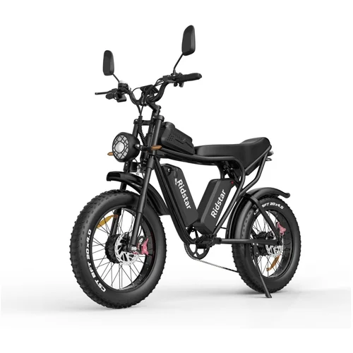 Ridstar Q20 električno kolo - 750W*2 motor 48V20Ah*2 baterija 20" pnevmatike hidravlične zavore - črna, (21347458)