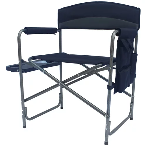 Linder Exclusiv Camping zložljiv stol siva/črna, (21129888)