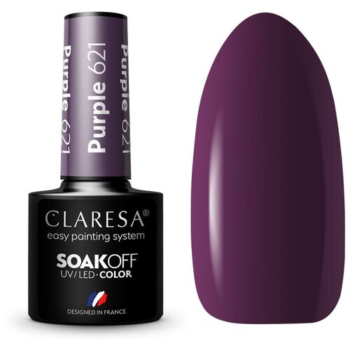Claresa trajni lak za nokte uv/led purple 621 5g Cene