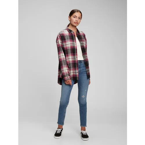 GAP Kids Teen Plaid Shirt - Girls