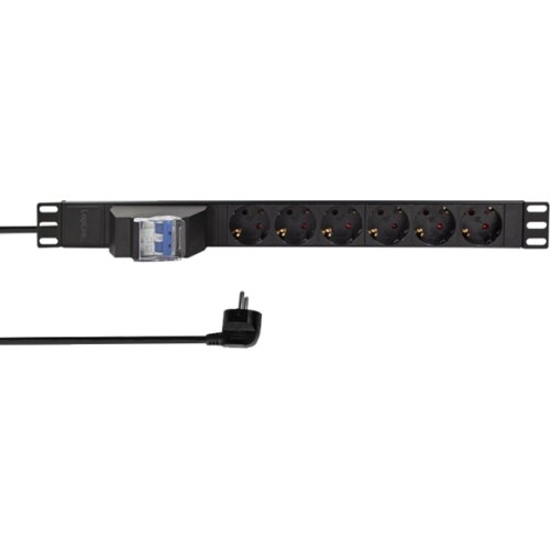 Logilink PDU 6 x &amp;scaron;uko CEE 7/3, 2.0m, sa duplim osiguračem Slike