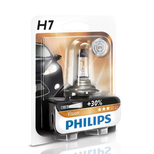 Philips žarnica za glavni žaromet vision (H7, 1 kos)