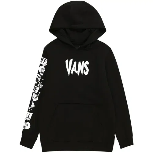 Vans Sweater majica 'SKELETON' crna / bijela