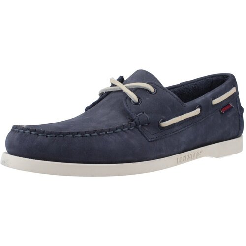 Sebago DOCKSIDES PORTLAND NUBUCK Plava Slike
