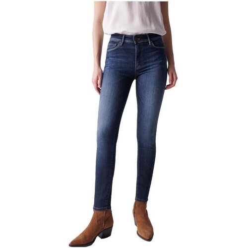 Salsa Kavbojke slim - Modra Cene