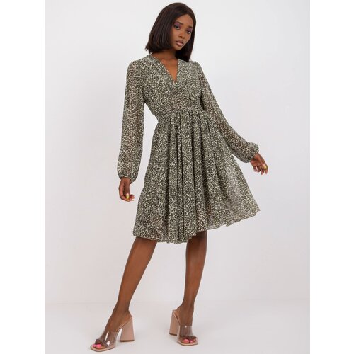 ZULUNA Dress-CHA-SK-2903-1.50-khaki Cene